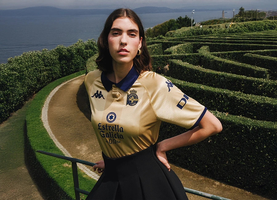Deportivo La Coru&ntilde;a 2025 Kappa 25th Anniversary Shirt