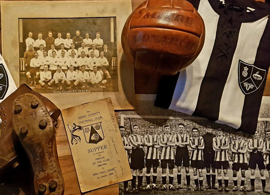 Derby County 1924-26 Retro Away Shirt