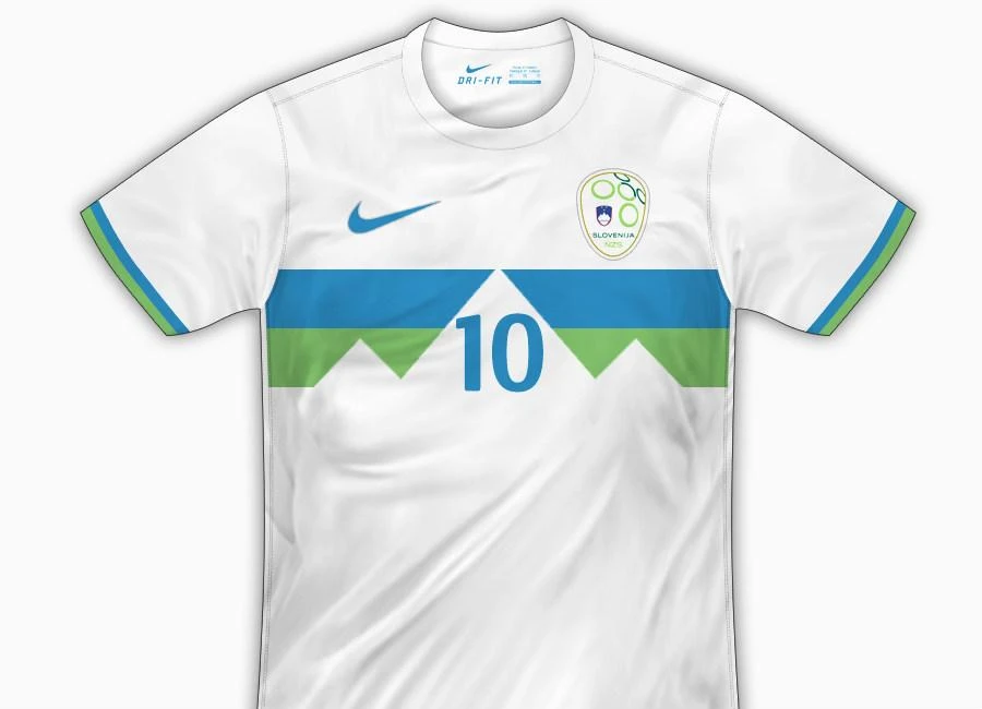 DF Concept - Slovenia Home Shirt by Fenton