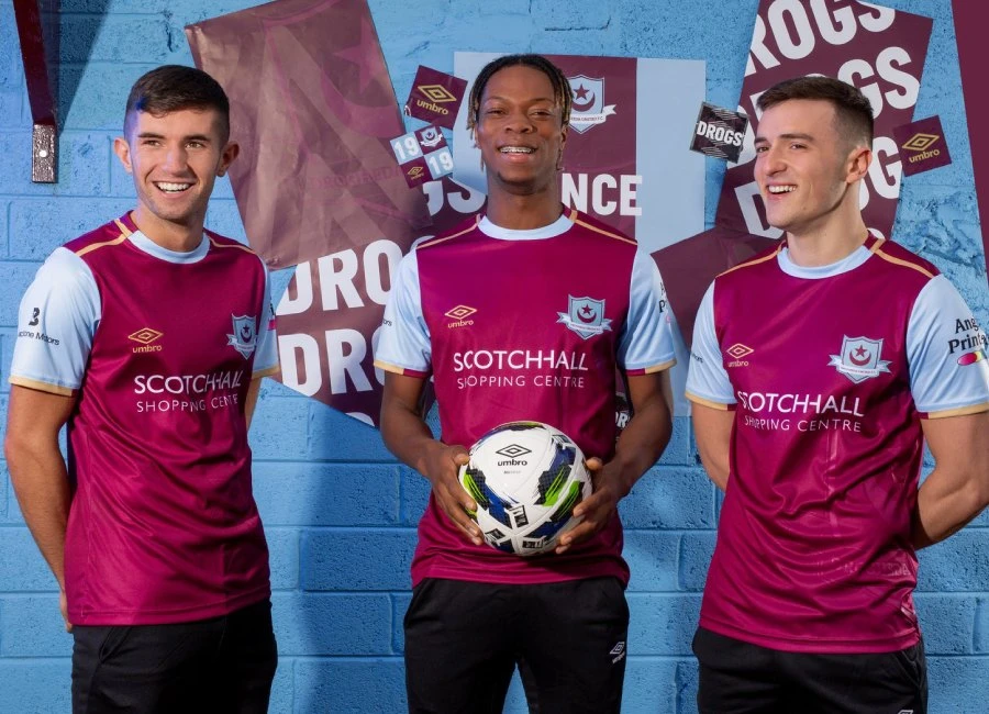 Drogheda United 2020 Umbro Home Kit