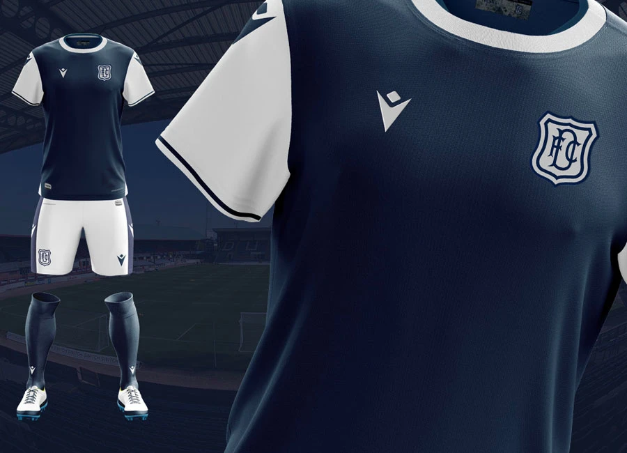 Dundee FC 2020-21 Macron Home Kit