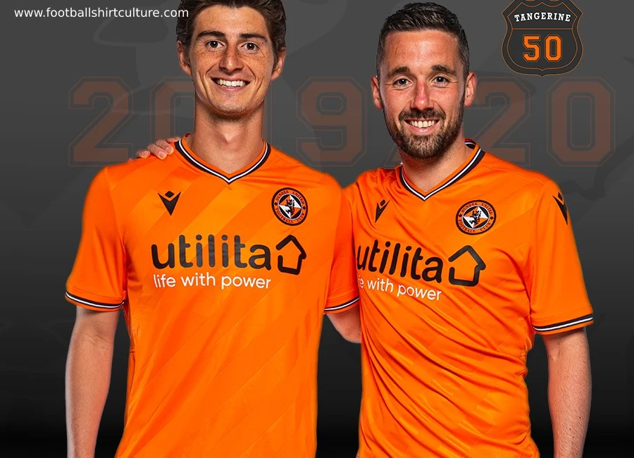 Dundee United 2019-20 Macron Home Kit #DundeeUnited #DUFC #Tangerine50