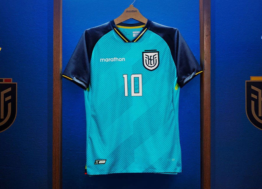Ecuador 2021 Marathon Away Shirt #UnidosPorlaIlusi&oacute;n #LaTri