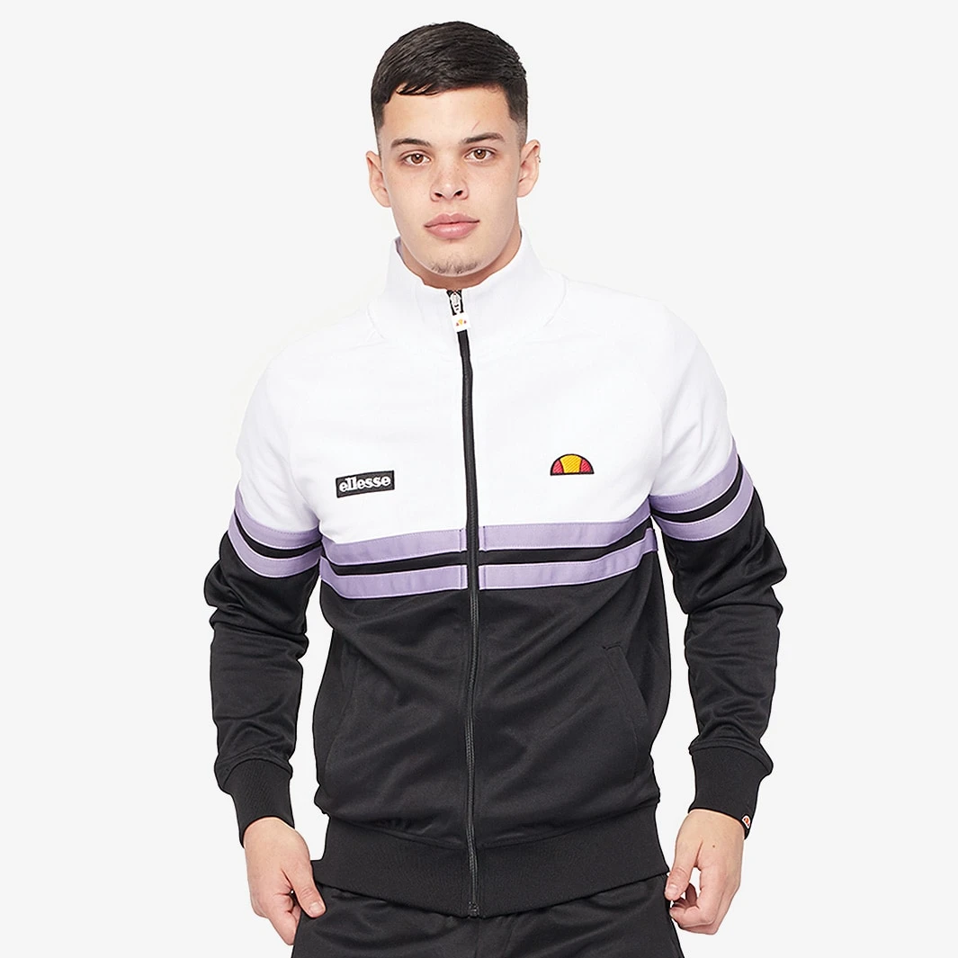 Ellesse Expanded Classics Rimini Track Top - Black / White