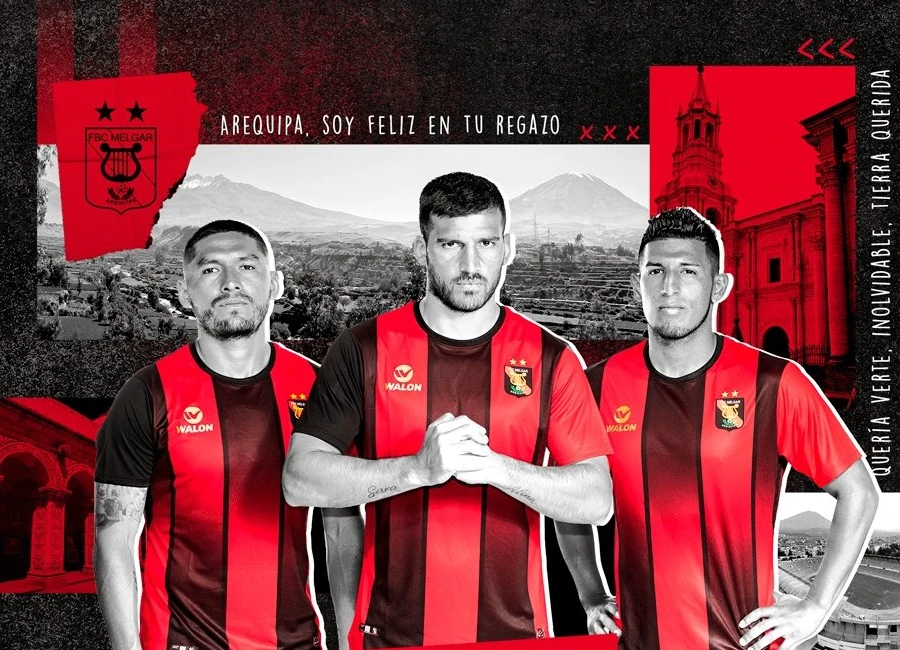 FBC Melgar 2022 Walon Home Kit #ElDomin&oacute; #Walon