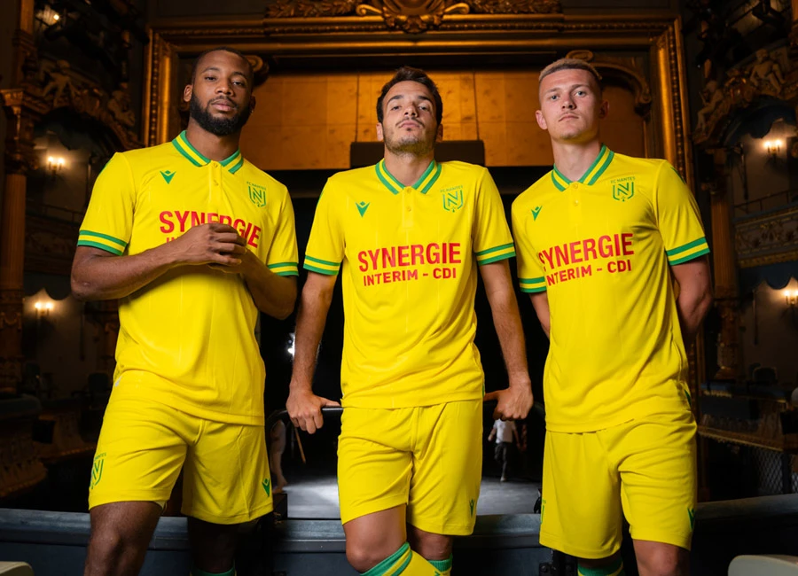 FC Nantes 2023-24 Macron Home Kit