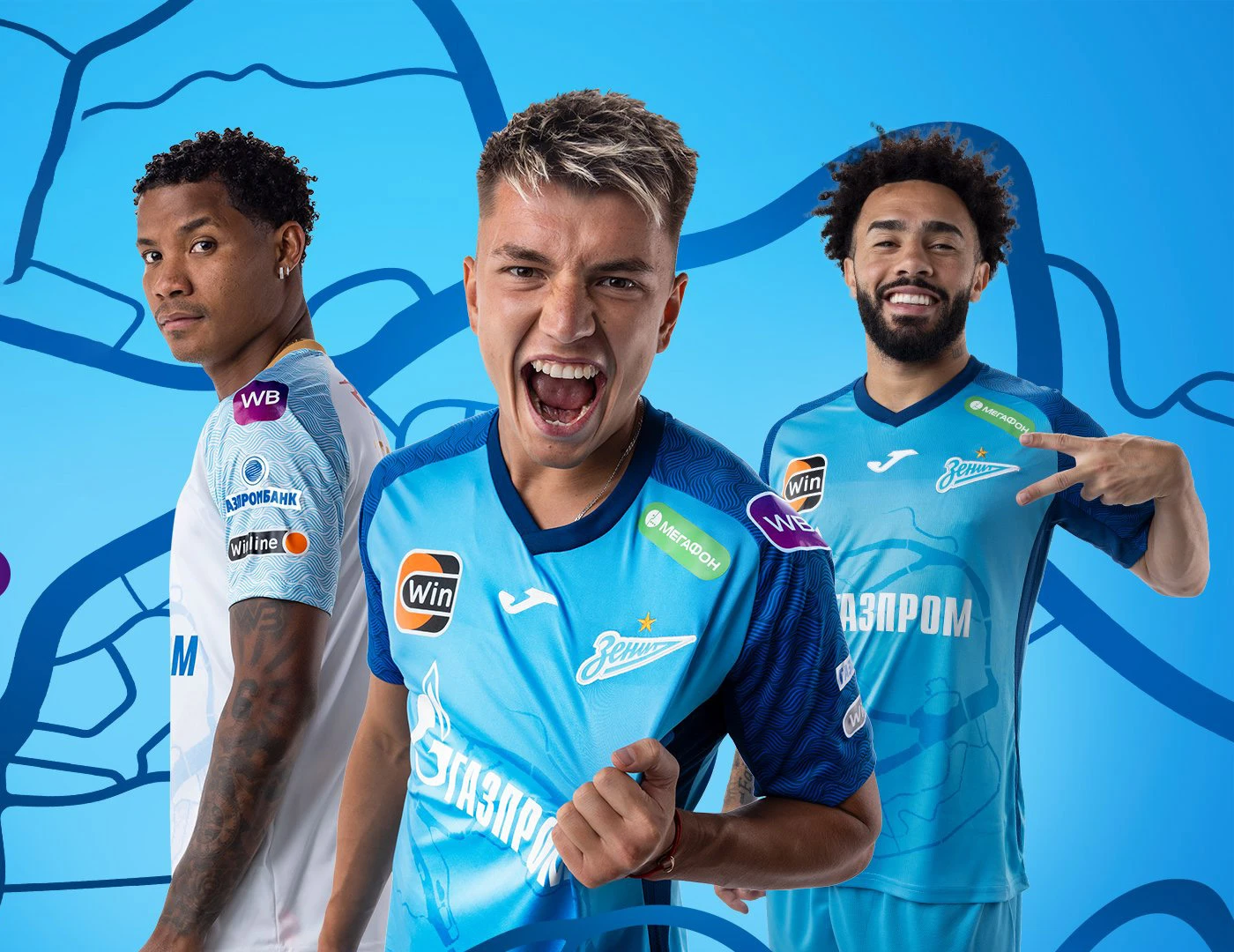 FC Zenit 2023-24 Joma Home and Away Kits