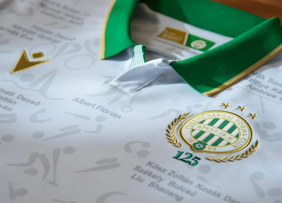 Ferencv&aacute;ros 2024 Macron 125th Anniversary Shirt