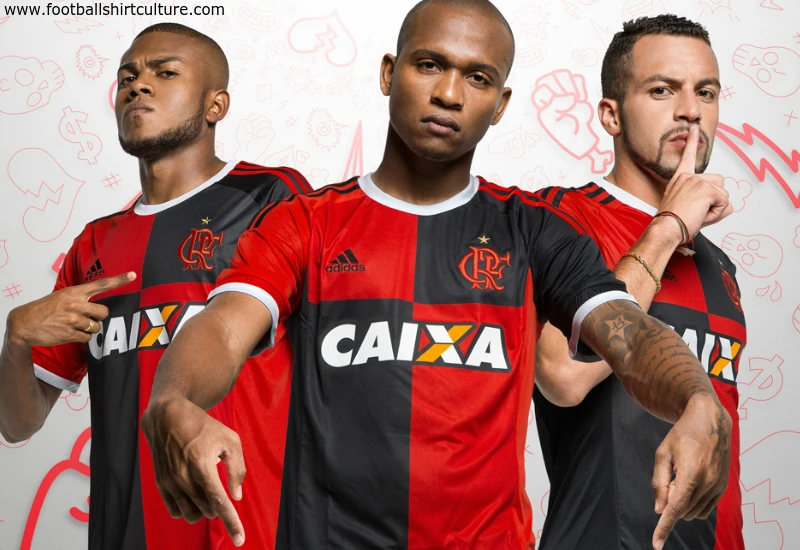 Flamengo 2015 Adidas Third Football Shirt