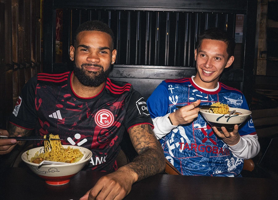 Fortuna D&uuml;sseldorf 2025 Adidas Katana & Daruma Shirts
