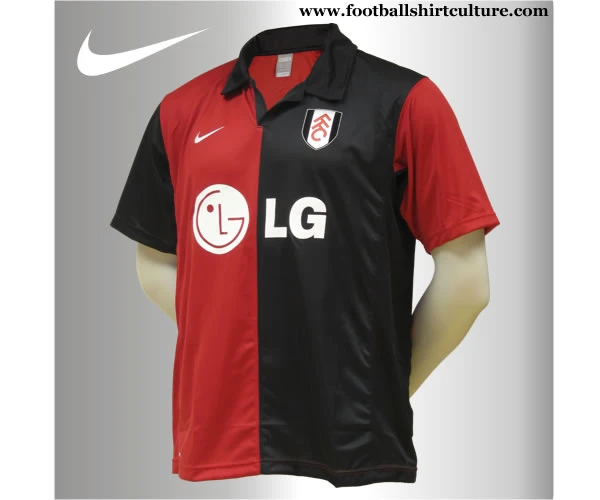 Fulham 08-09 away Nike football kit launched