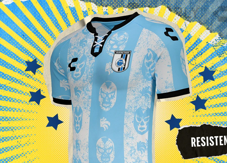 Gallos Blancos X Lucha Libre AAA 2021/22 Charly Special Edition Jersey #DelRingALaCancha ##OrgulloDeGallo #CharlyFutbol