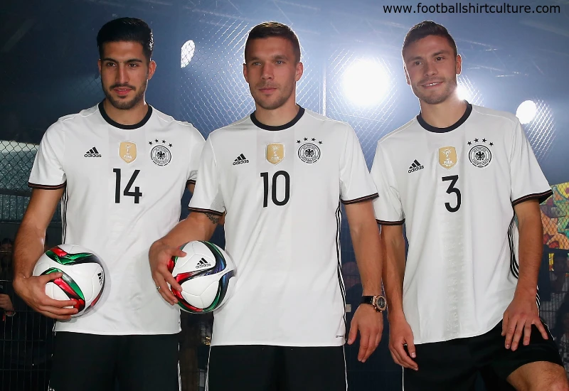 Germany Euro 2016 Adidas Home Kit