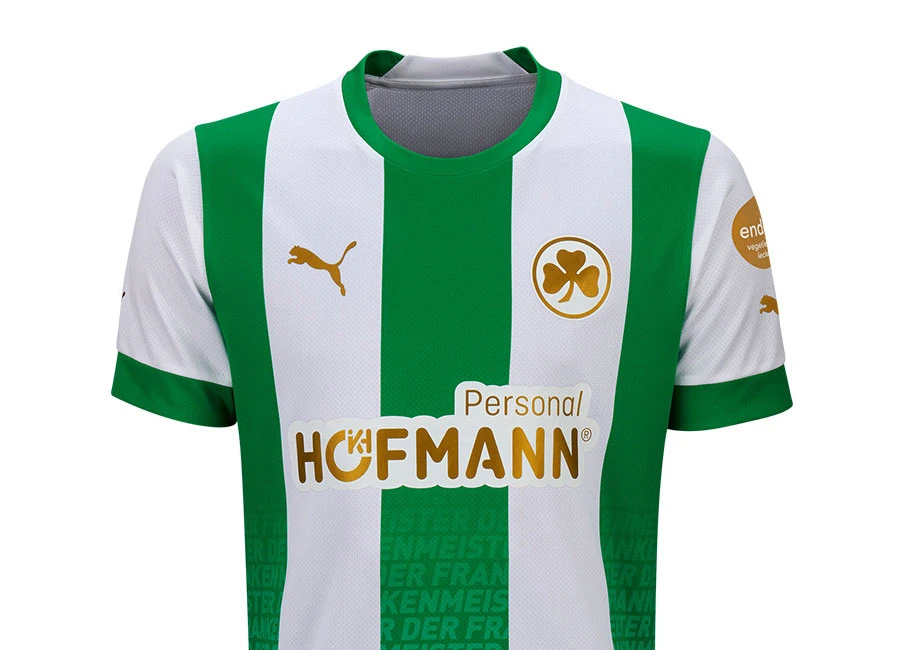 Greuther F&uuml;rth 2021-22 Puma 118th Anniversary Shirt #kleeblatt #GreutherF&uuml;rth #pumafootball