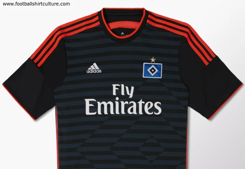 Hamburger SV 2014-15 Adidas Away Football Shirt