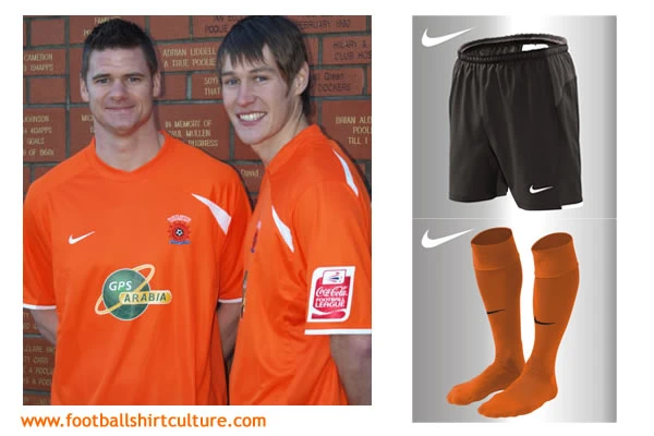 Hartlepool United 08/09 Nike away kit