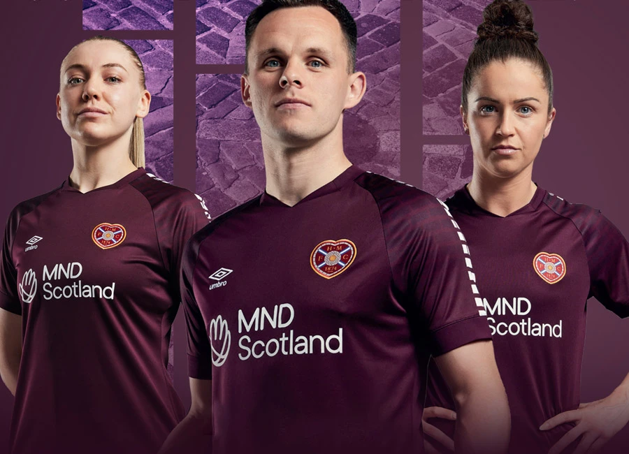 Heart of Midlothian 2023-24 Umbro Home Kit