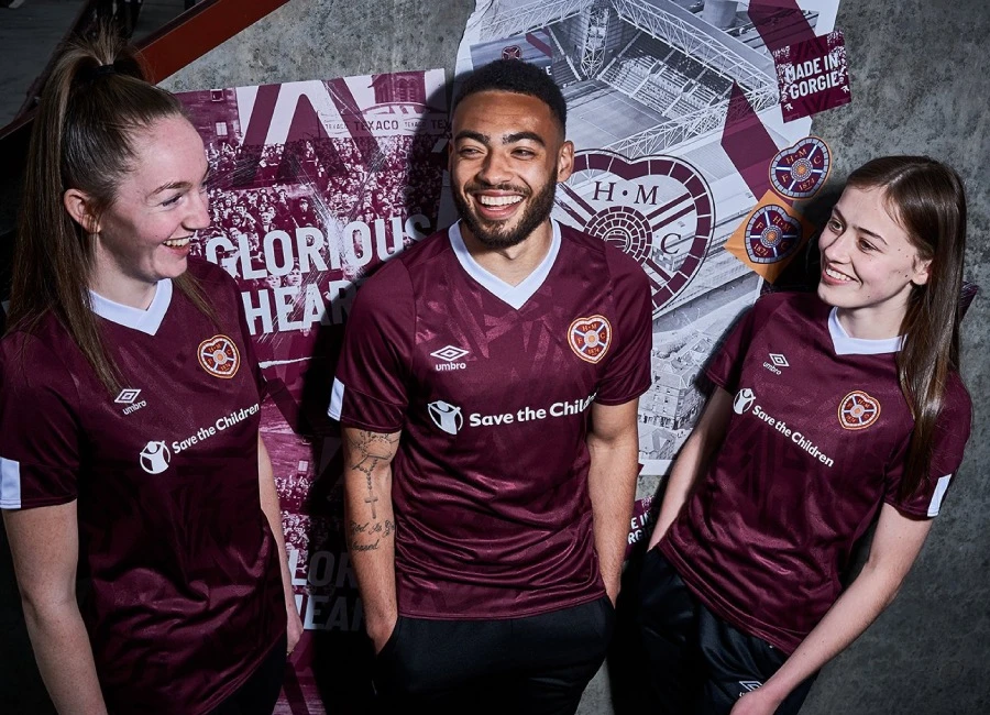 Hearts 2019-20 Umbro Home Kit #heartsfc #umbro #HeartofMidlothian