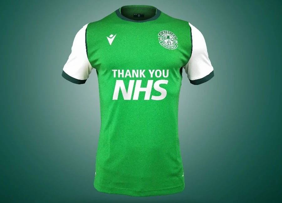 Hibernian 2020-21 Macron Home Shirt
