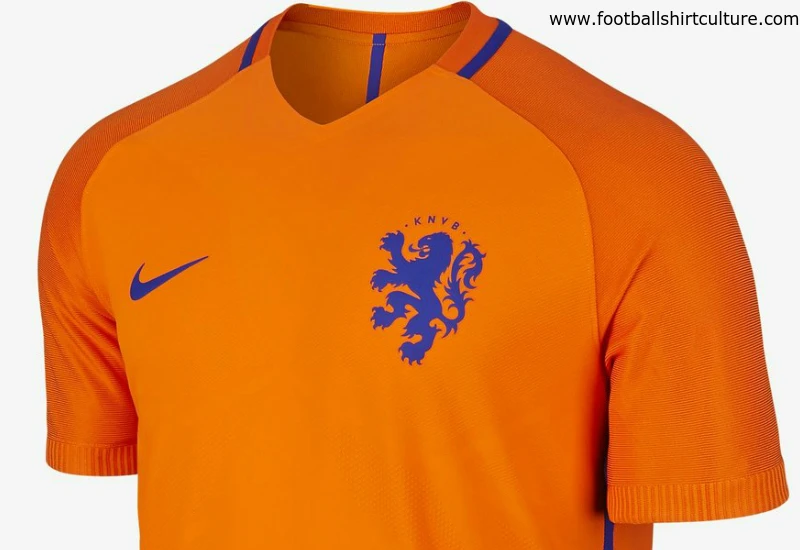 Holland 2016 Nike Home Football Shirt