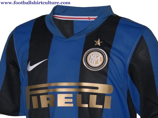 Inter Milan 08/09 Home Nike football shirt leaked
