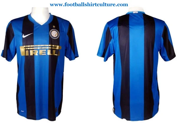 Inter Milan 08/09 Home Nike football shirt leaked