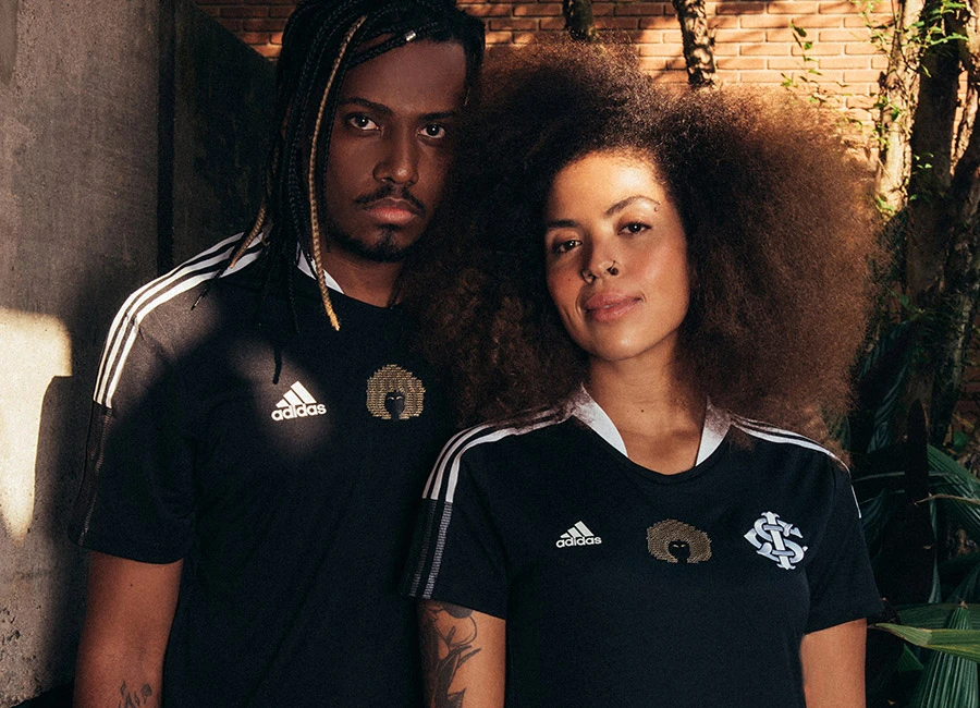 Internacional 2021 Adidas &ldquo;Black Excellence" Shirt #VamoInter #SCInternacional #adidasfootball