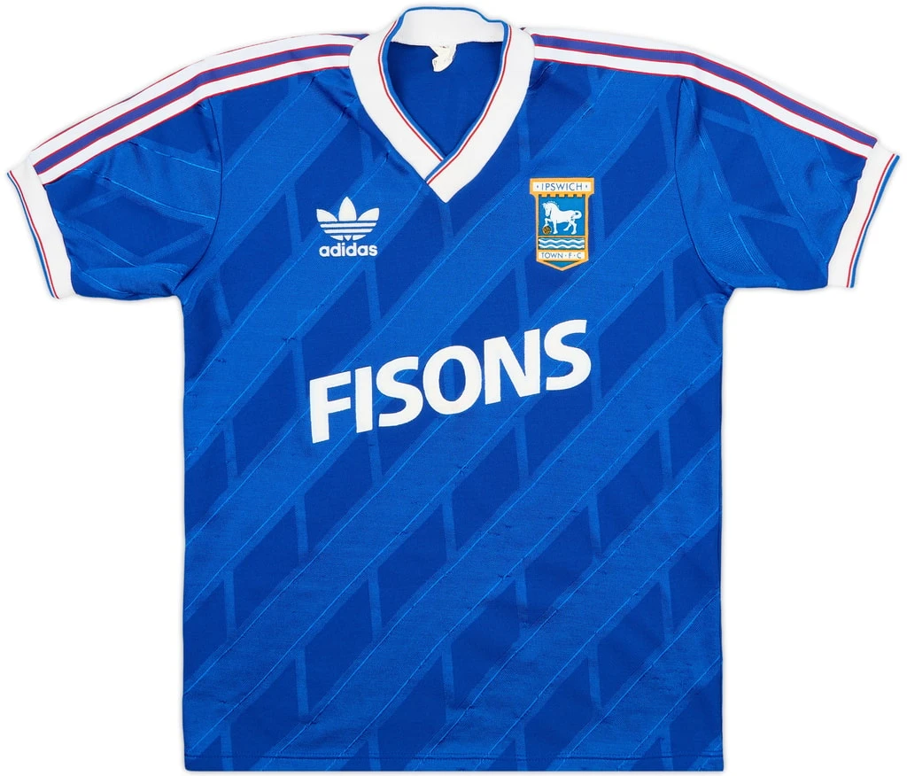 Ipswich 1986-89 Home Shirt &middot; Ipswich Town&rsquo;s 1980s Era Under The Adidas Trefoil