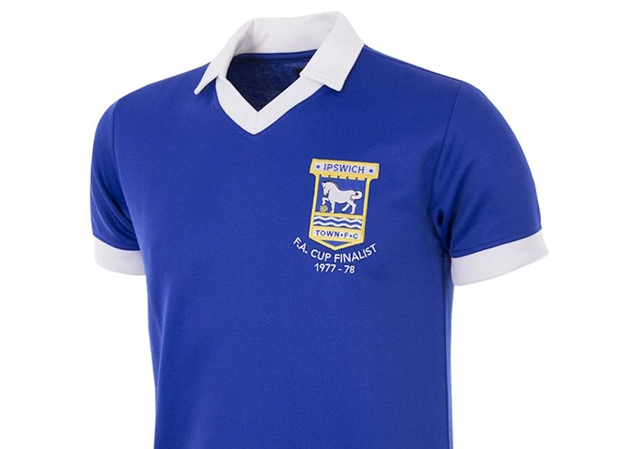 Ipswich Town FC 1977-78 Copa Retro Football Shirt #IpswichTownFC #itfc #IpswichTown