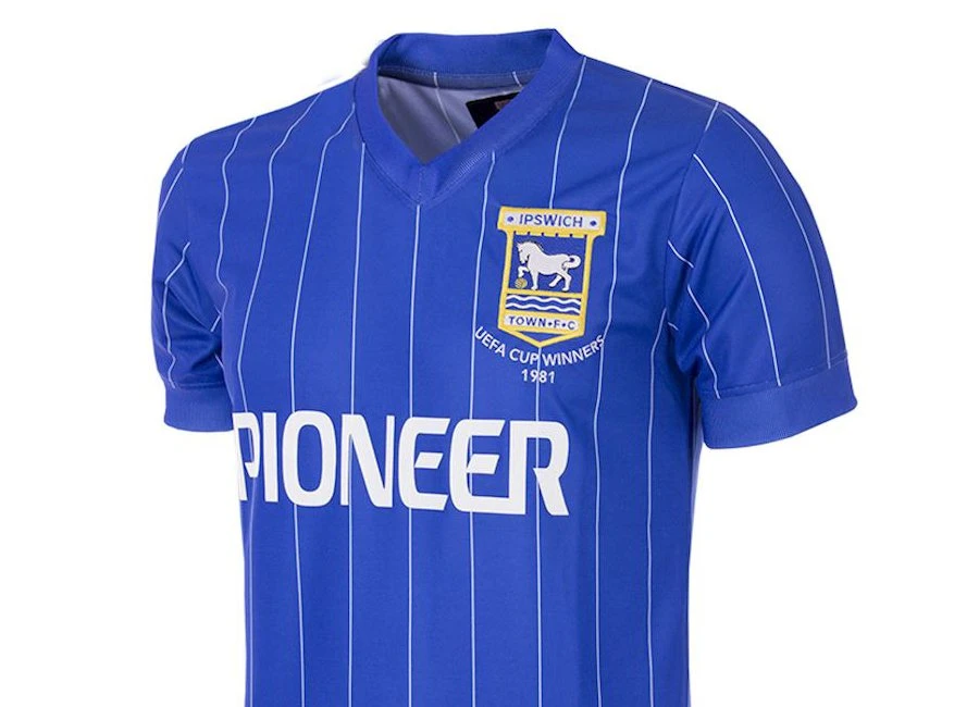 Ipswich Town FC 1981-82 Copa Retro Football Shirt
