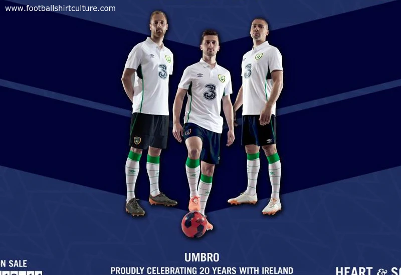 Ireland 2014-15 Umbro Away Football Kit