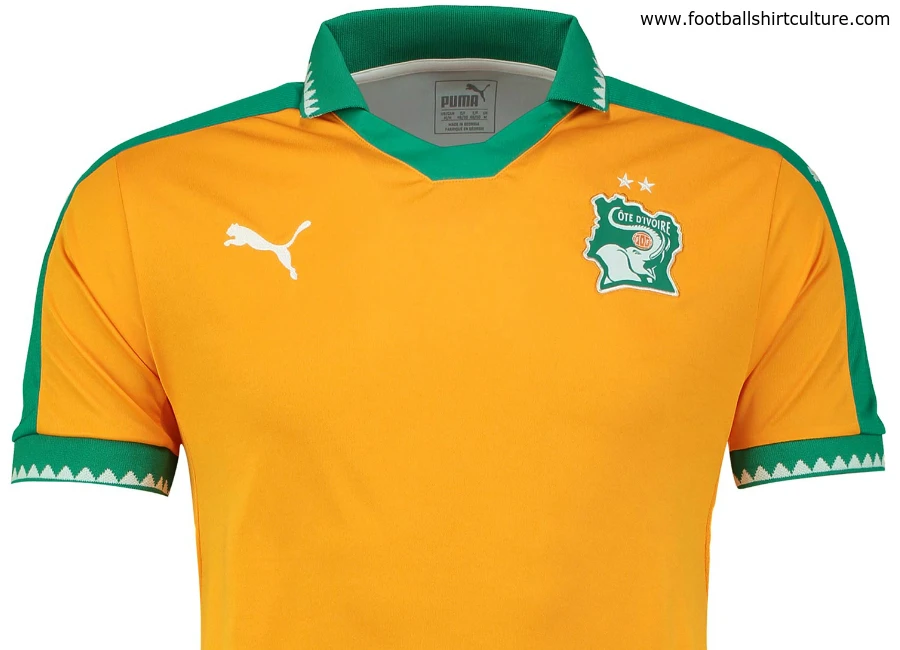 Ivory Coast 2017 Africa Cup Puma Home Shirt