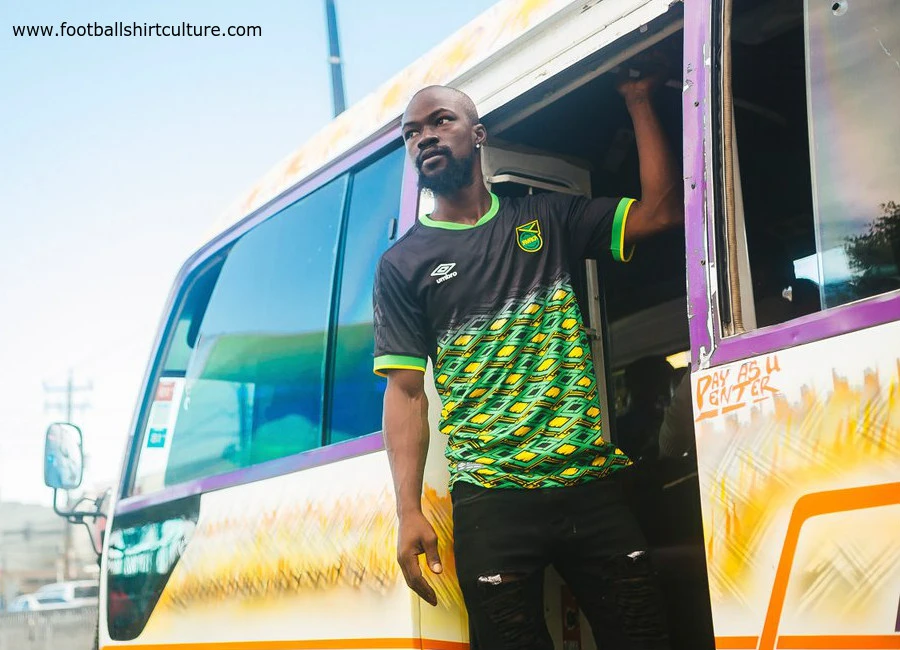Jamaica 2018-19 Umbro Away Kit