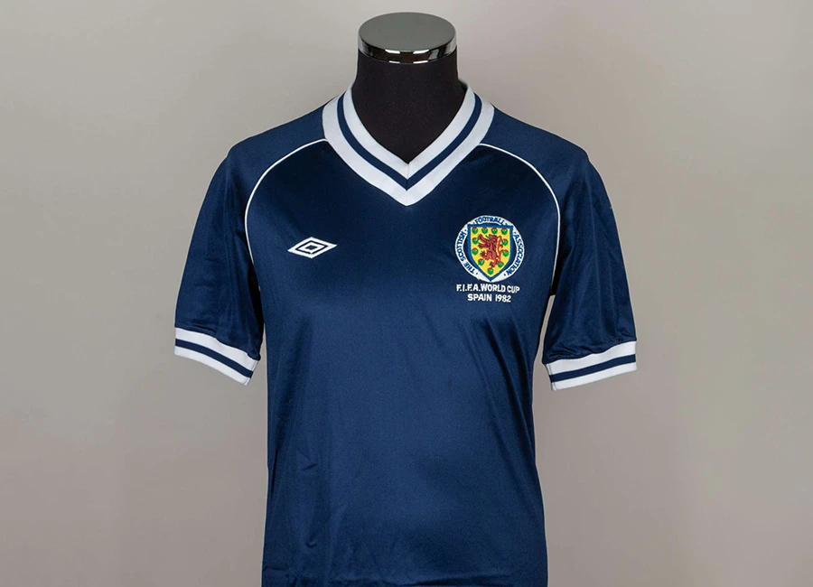 Going, Going, Gone &mdash; Kenny Dalglish's 1982 World Cup Scotland Match Worn Shirt