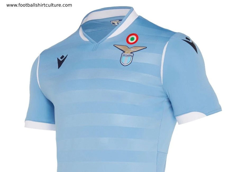 Lazio 2019-20 Macron Home Kit #SSLazio #footballshirt #Lazio