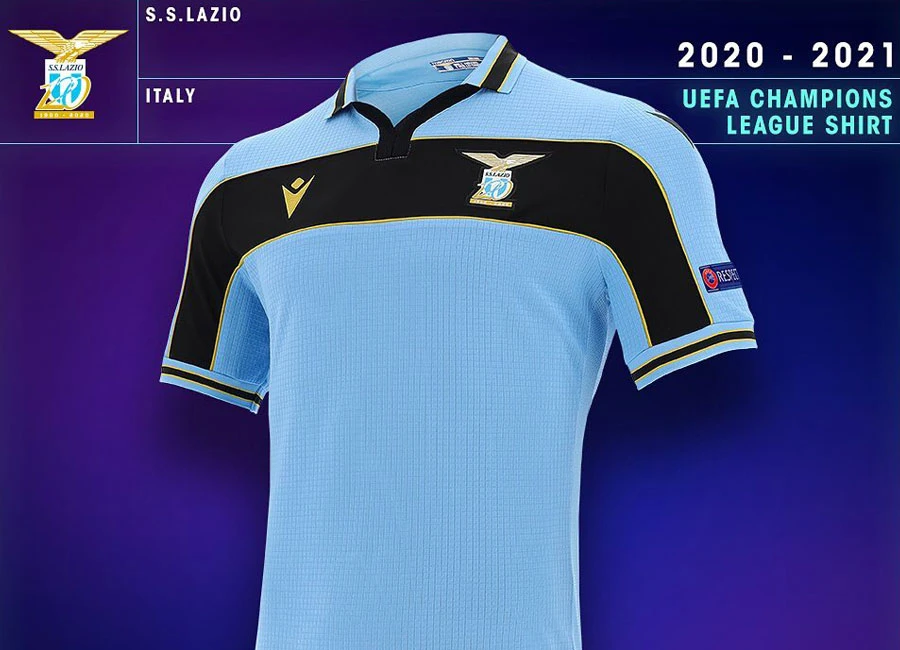 Lazio 2020-21 Macron Champions League Kit #Lazio #sslazio #CMonEagles #macronsports