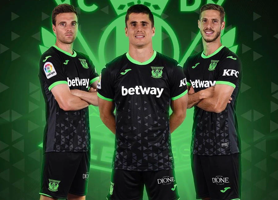 Legan&eacute;s 2020-21 Joma Away Kit #SentimientoPepinero #cdleganes