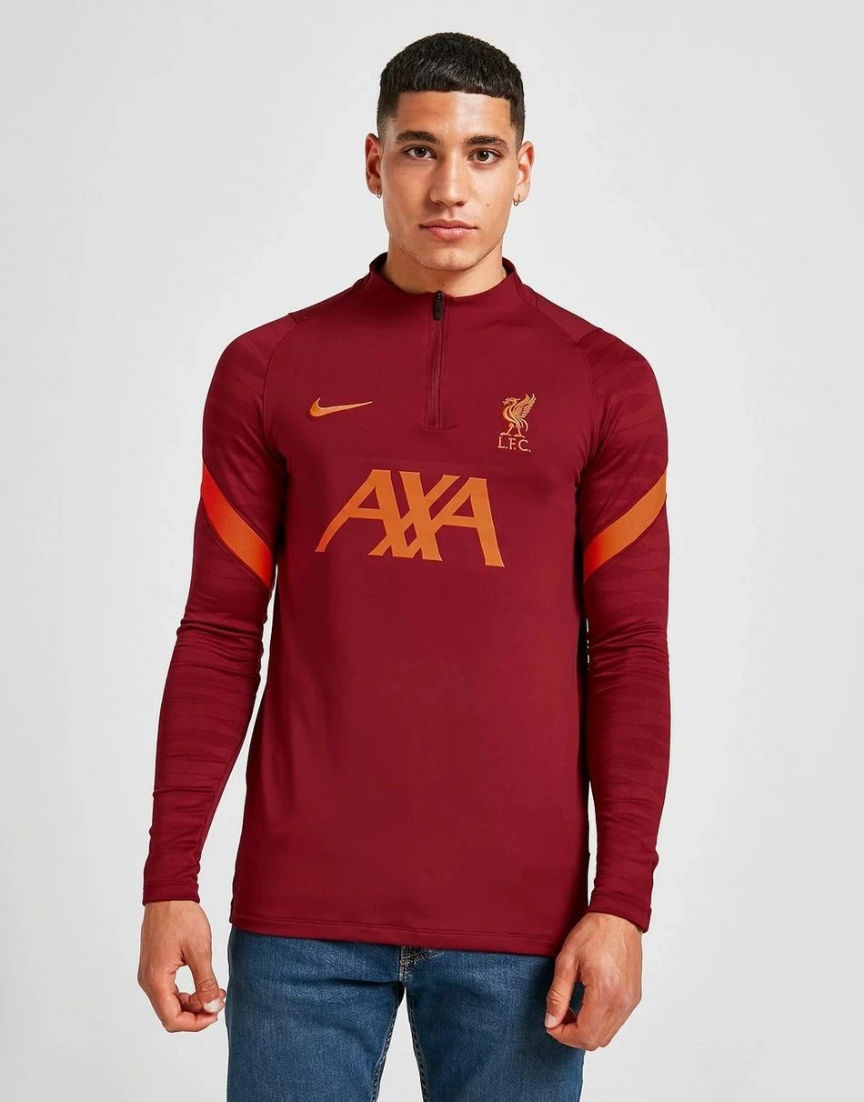 Liverpool FC 21/22 Strike Football Drill Top - Team Red / Bright Crimson / Bright Crimson