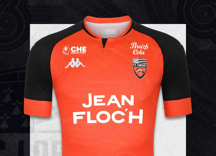 Lorient 2020-21 Kappa Home Shirt
