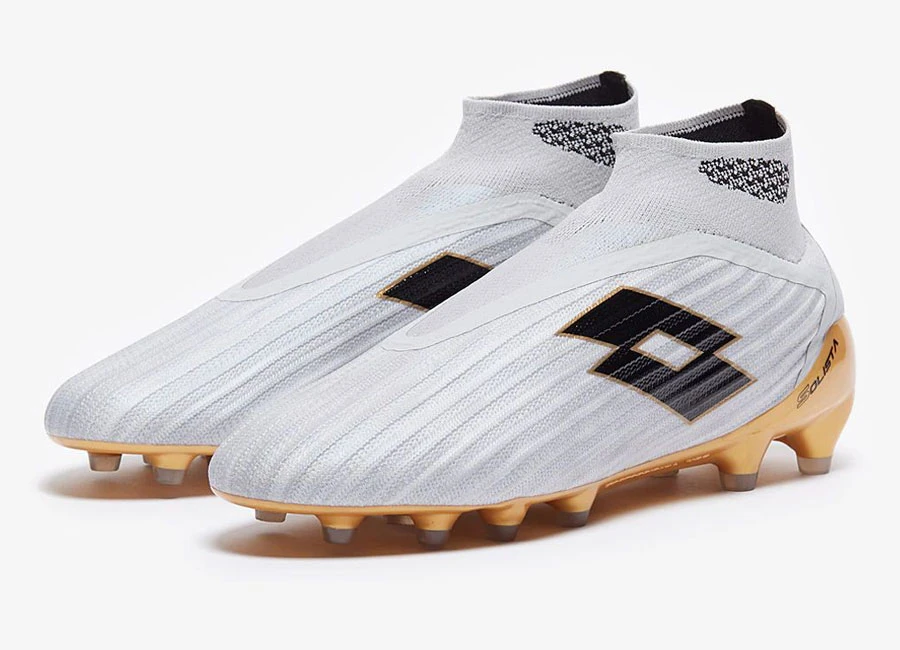 Lotto Solista 100 III Gravity FG - Vapor Grey / Black / Light Platino #footballboots