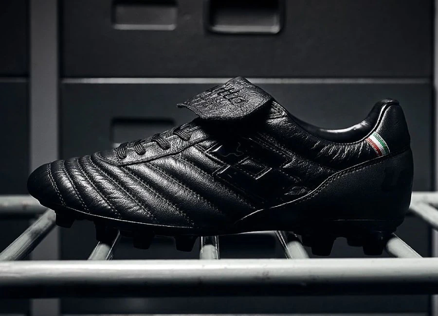Lotto Stadio Made In Italy FG - Black #lottofootball #footballboots