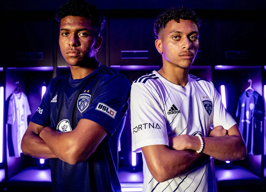 Louisville City 2023 Adidas Home and Away Kits