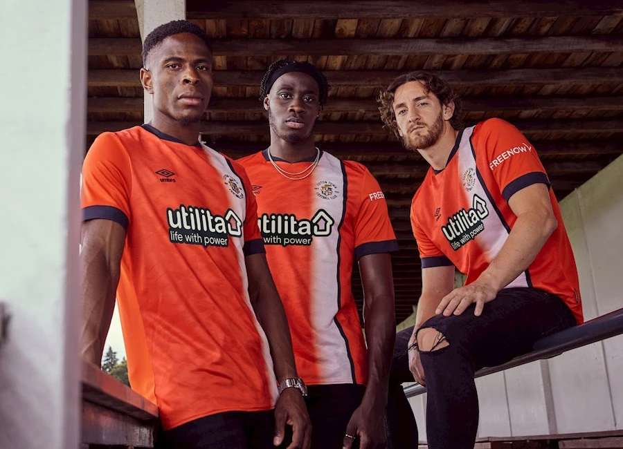 Luton Town 2023-24 Umbro Home Kit