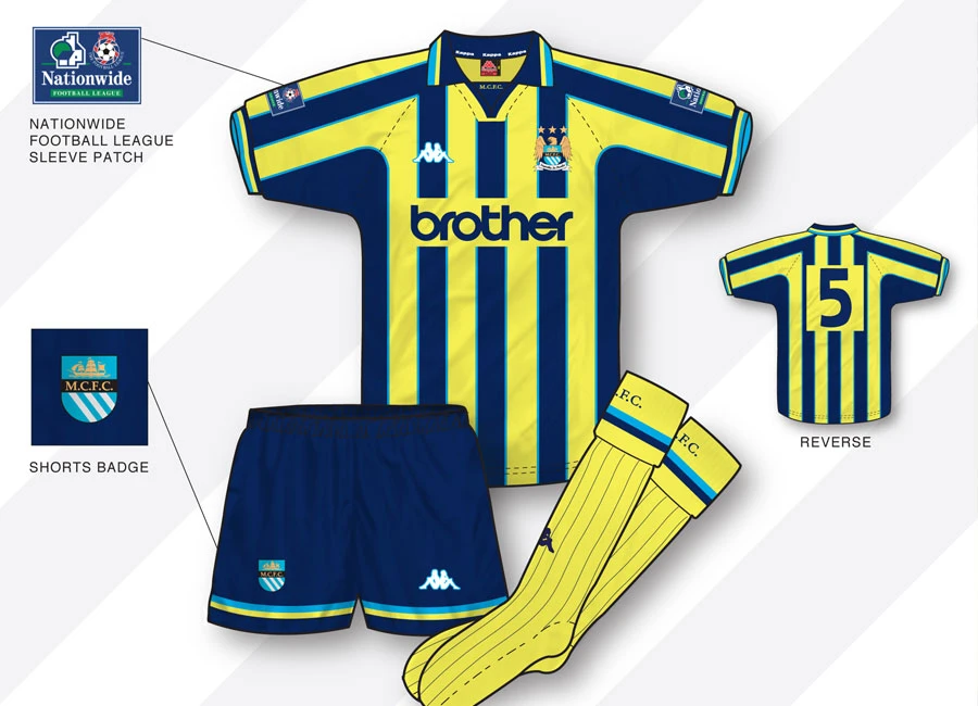An in-depth look: Manchester City 1998&ndash;99 Away Kit