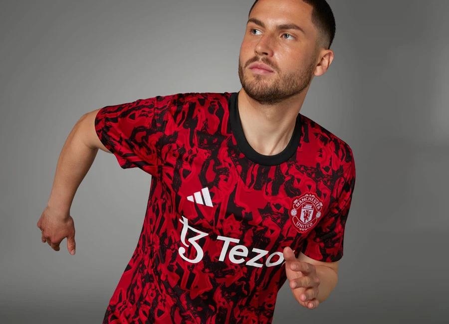 Manchester United 2023-24 Pre-Match Jersey - Mufc Red / Black