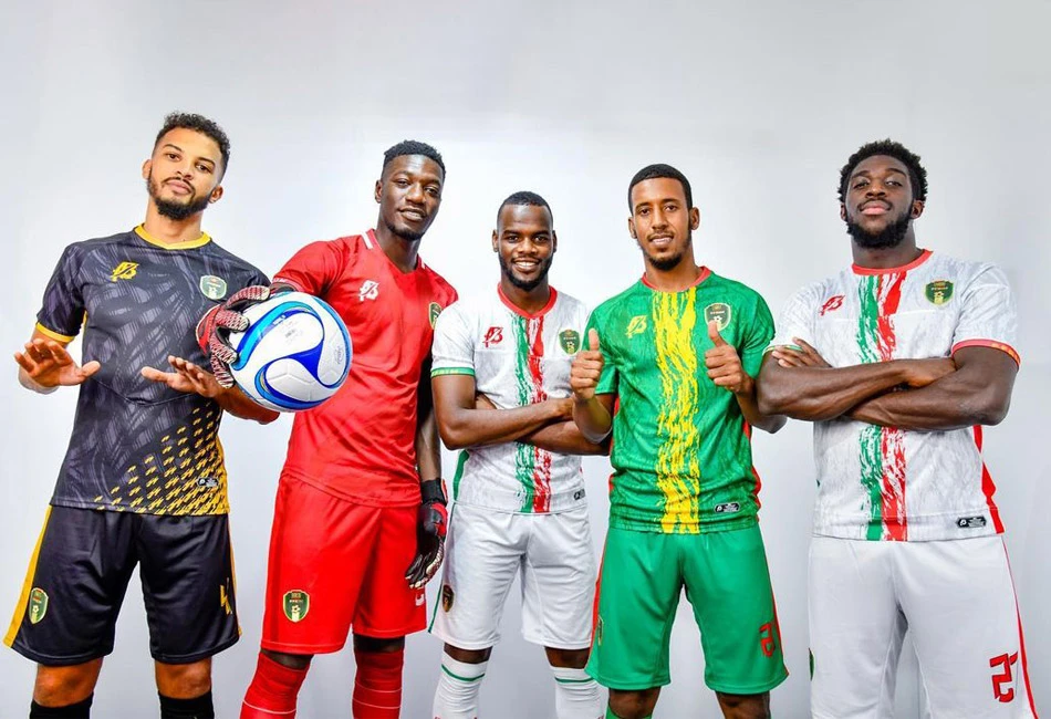 Mauritania 2022 AB Sport Home, Away and Third Kits