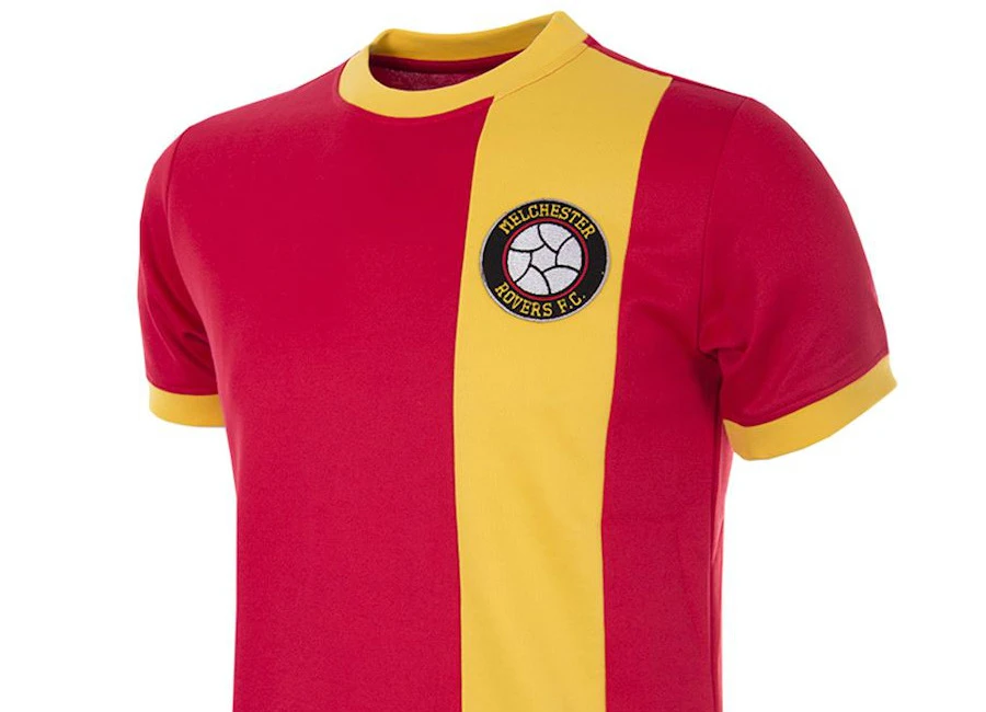 Melchester Rovers 1980s Copa Retro Football Shirt