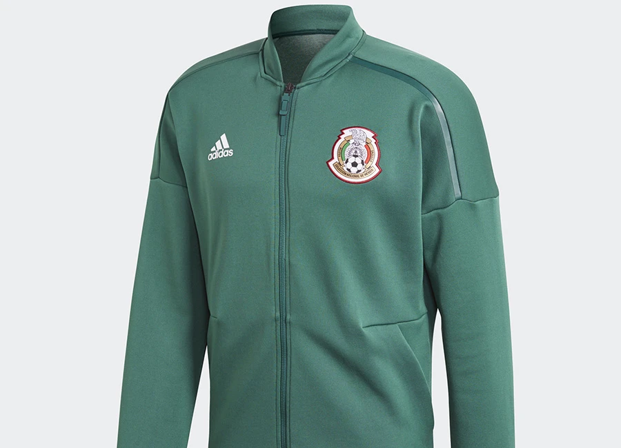 Mexico 2018 Adidas Z.N.E. Jacket - Collegiate Green