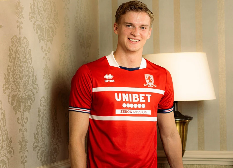 Middlesbrough 2023-24 Errea Home Kit
