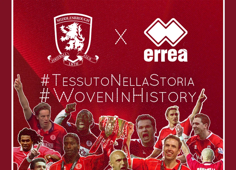 Middlesbrough Announce Errea Kit Deal